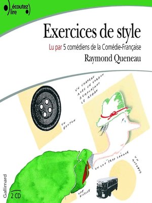 cover image of Exercices de style